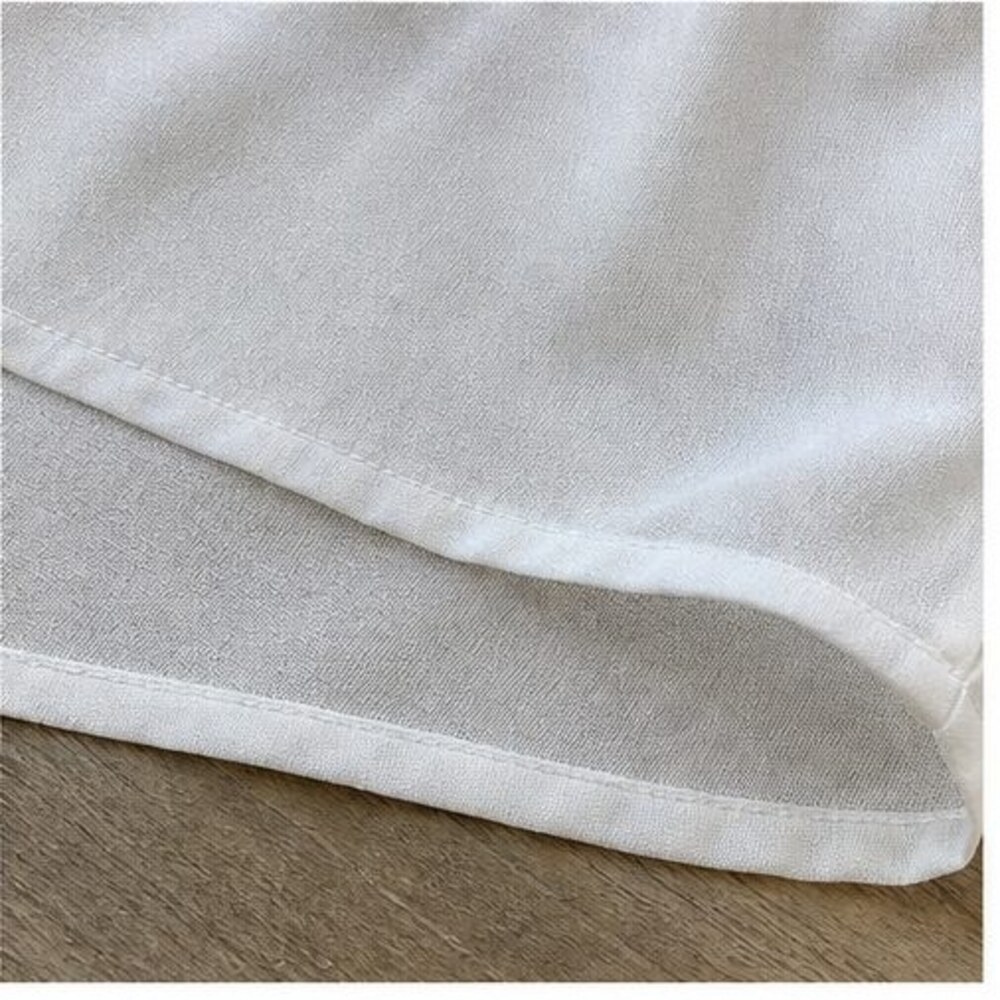 Ivory Peplum Top - Picture 6 of 6